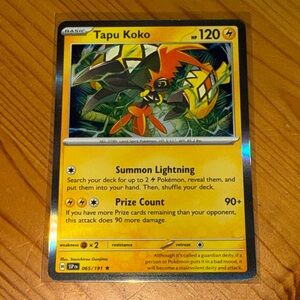 Pokémon Card - Tapu Koko (HOLO)